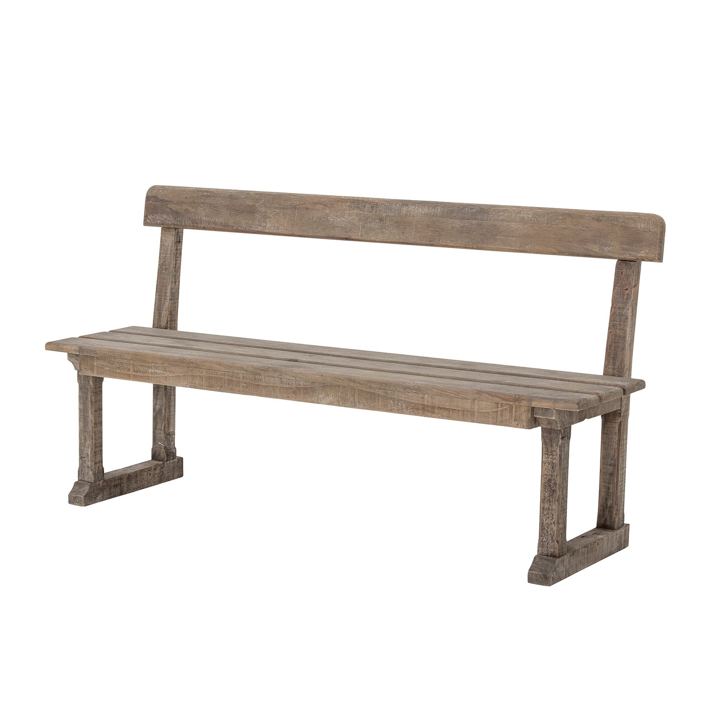Portland Bænk, Natur, Reclaimed Pine Wood