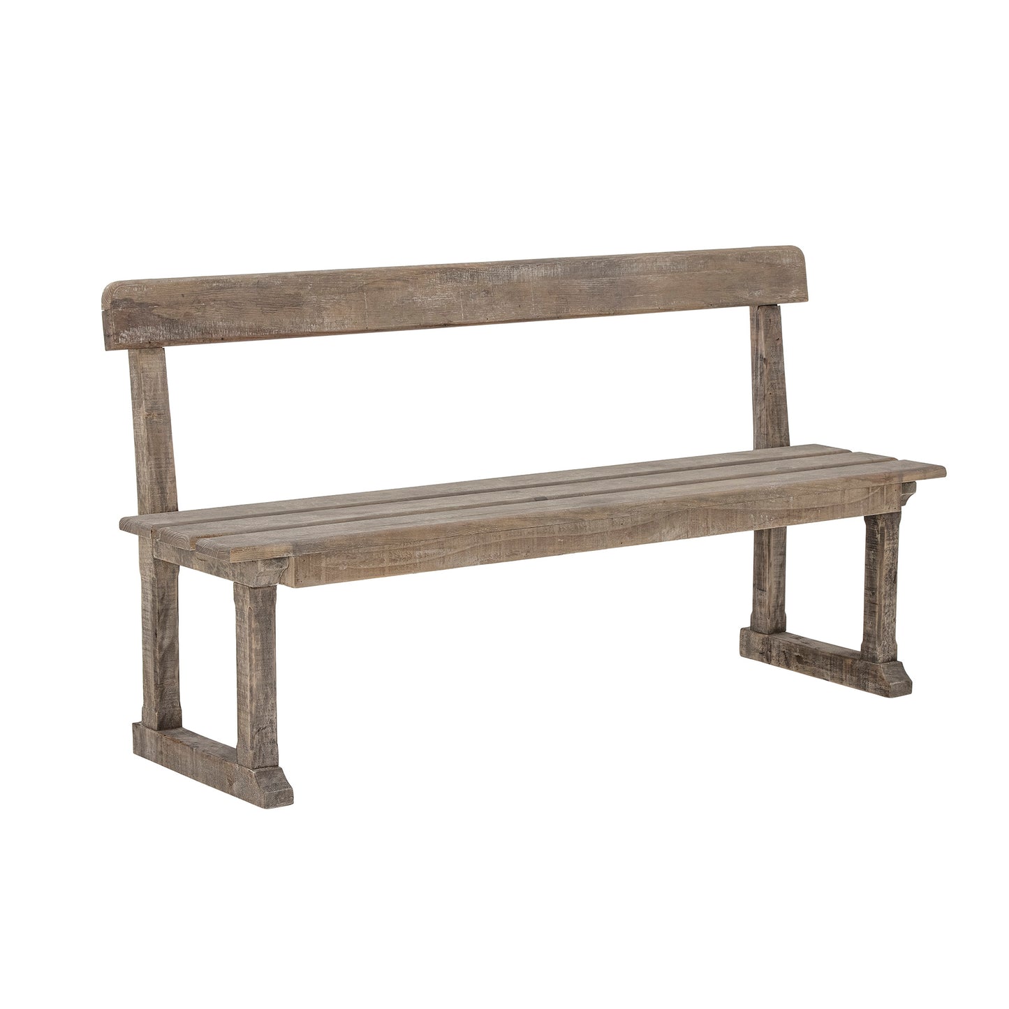 Portland Bænk, Natur, Reclaimed Pine Wood