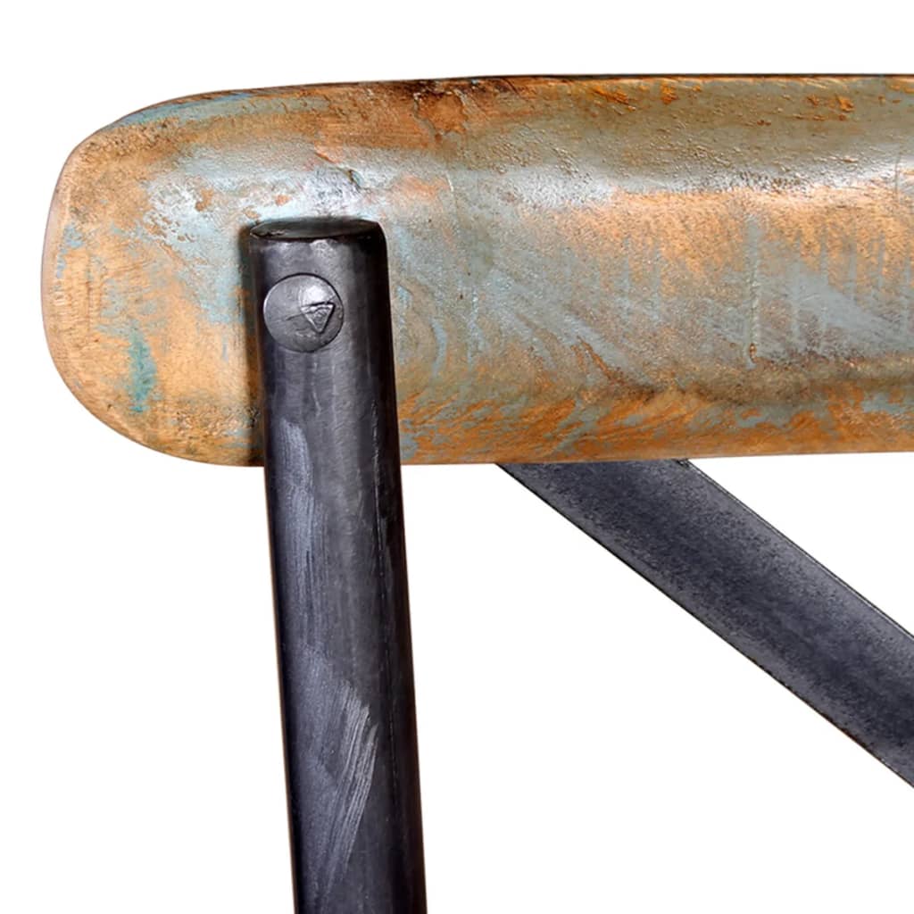 barstol massivt genbrugstræ