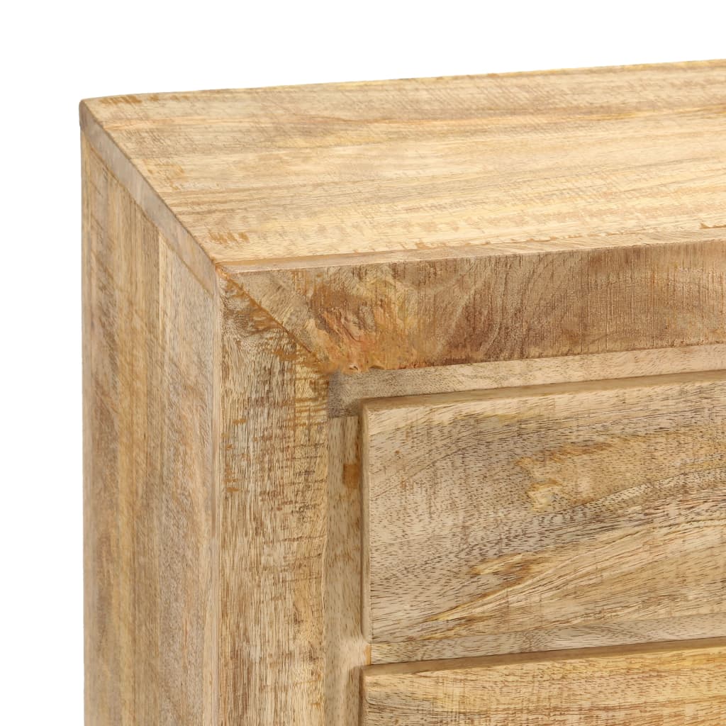 skænk i massivt mangotræ 120 x 30 x 75 cm