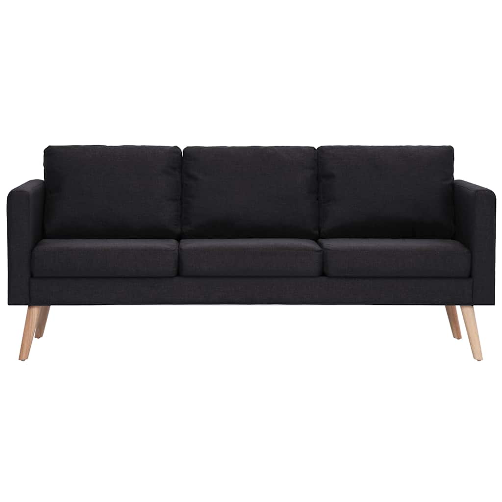 3-personers sofa i stof sort