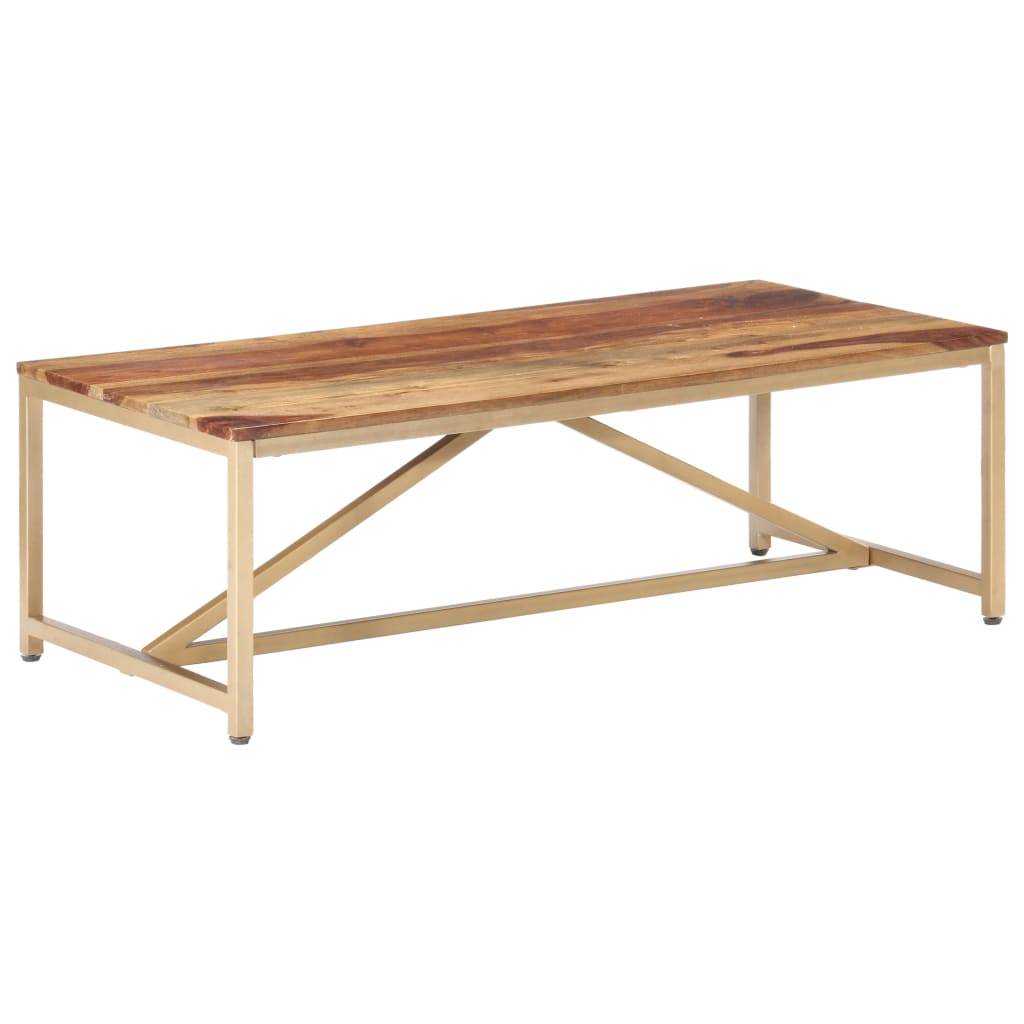 sofabord 120x60x40 cm massivt træ