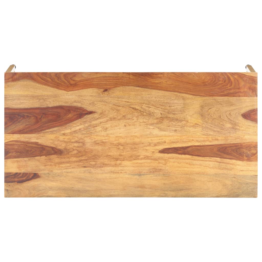 sofabord 120x60x40 cm massivt træ