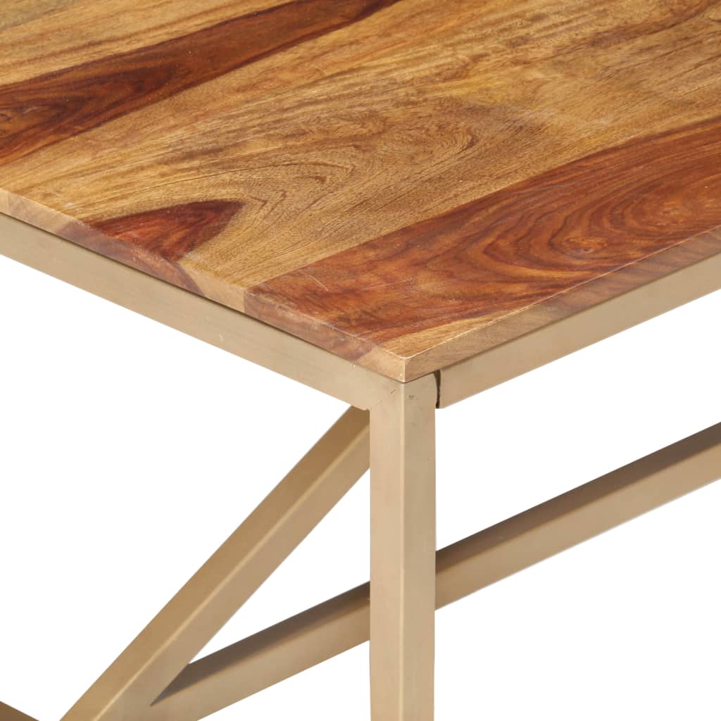 sofabord 120x60x40 cm massivt træ