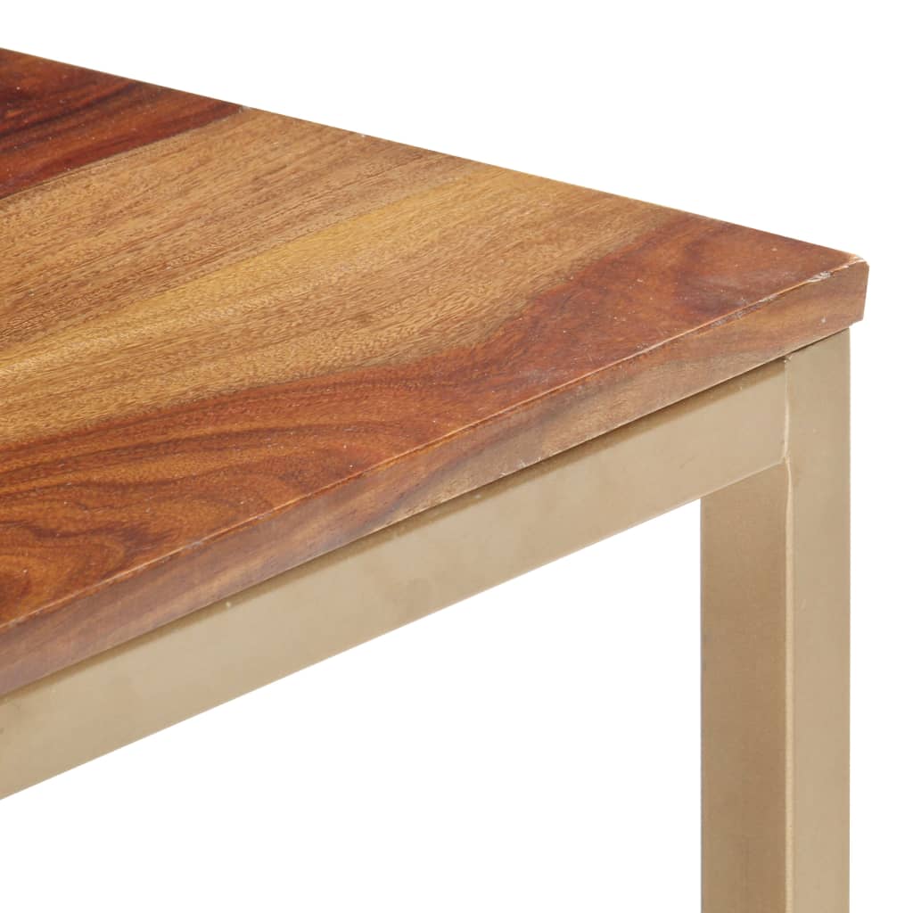 sofabord 120x60x40 cm massivt træ