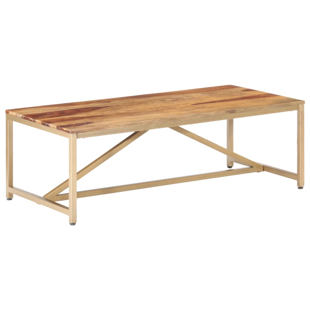 sofabord 120x60x40 cm massivt træ