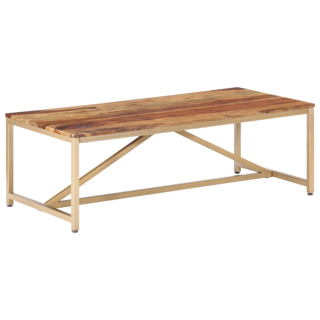 sofabord 120x60x40 cm massivt træ
