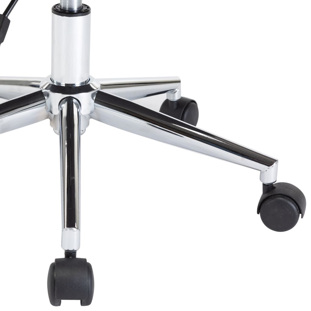 drejelig kontorstol bøjet træ og stof gråbrun