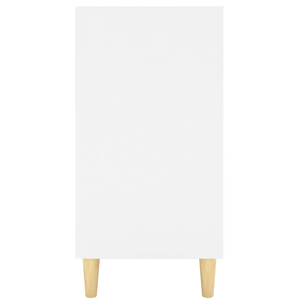 skænk 103,5x35x70 cm konstrueret træ hvid