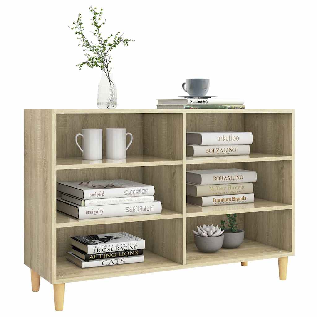 skænk 103,5x35x70 cm konstrueret træ sonoma-eg