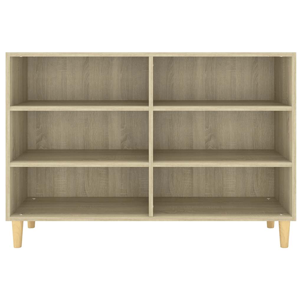 skænk 103,5x35x70 cm konstrueret træ sonoma-eg