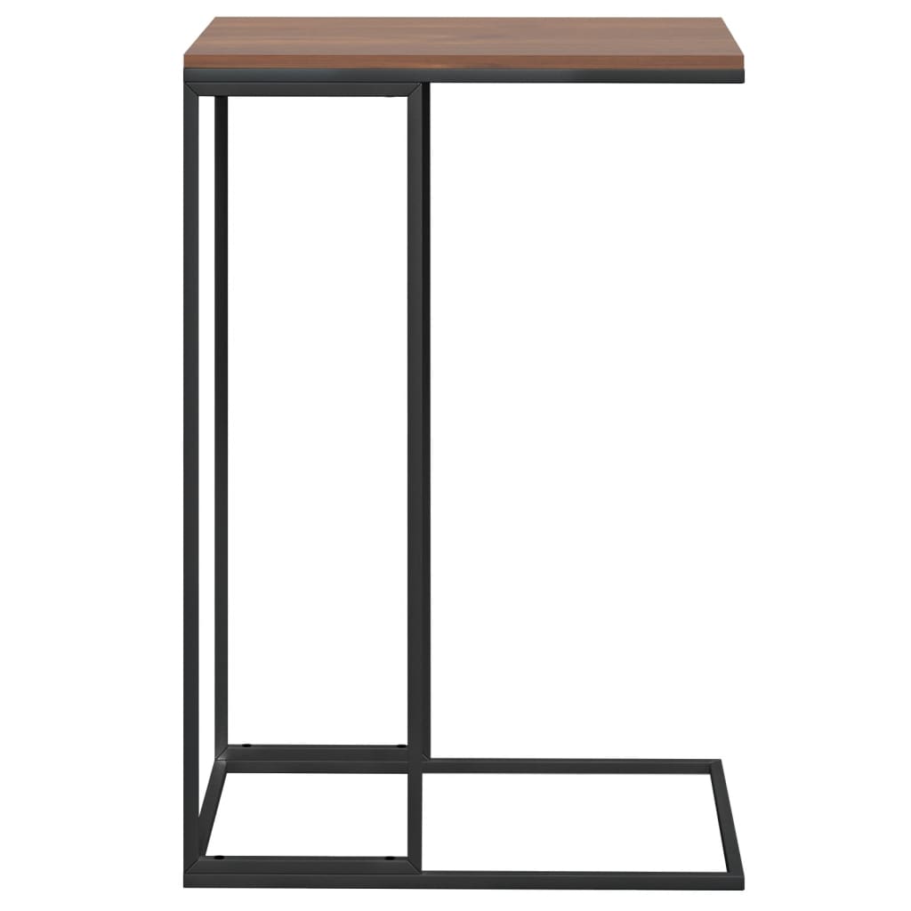 sidebord 40x30x59 cm konstrueret træ sort