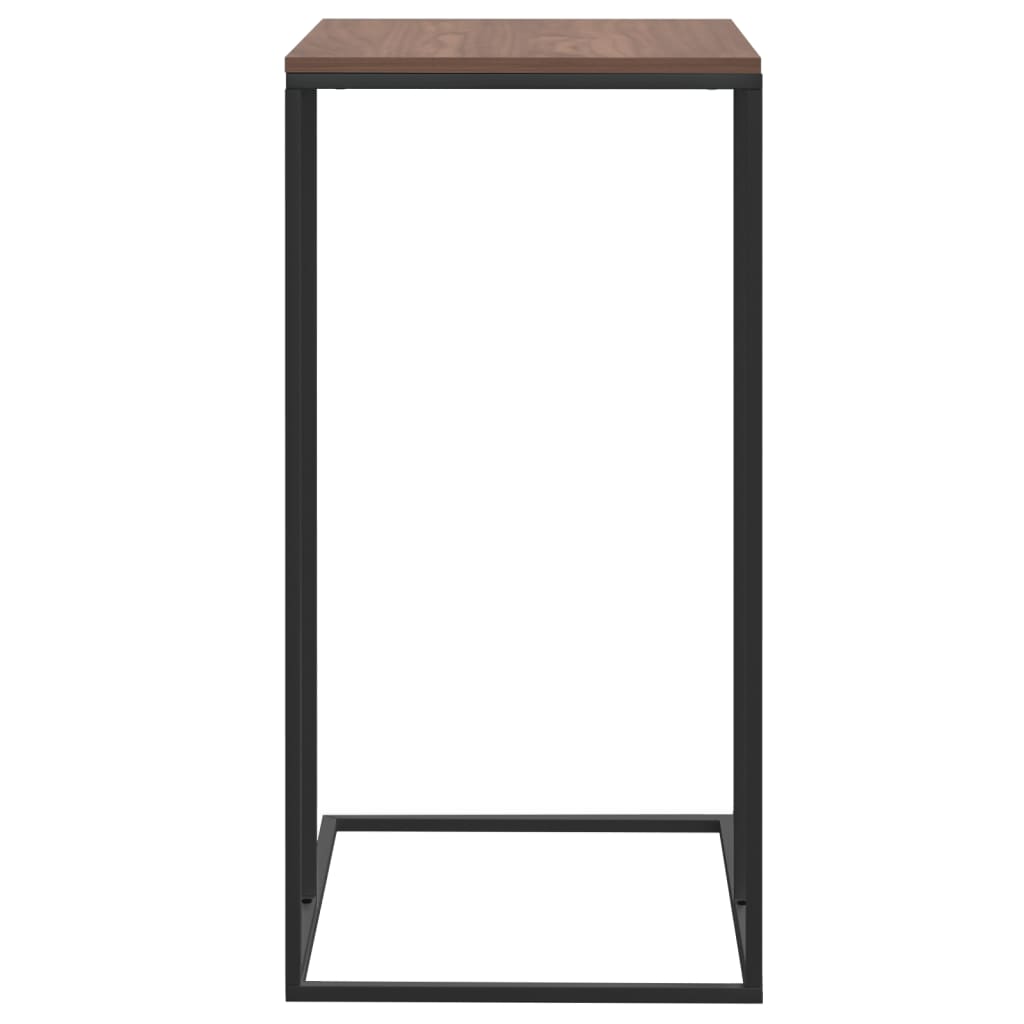 sidebord 40x30x59 cm konstrueret træ sort