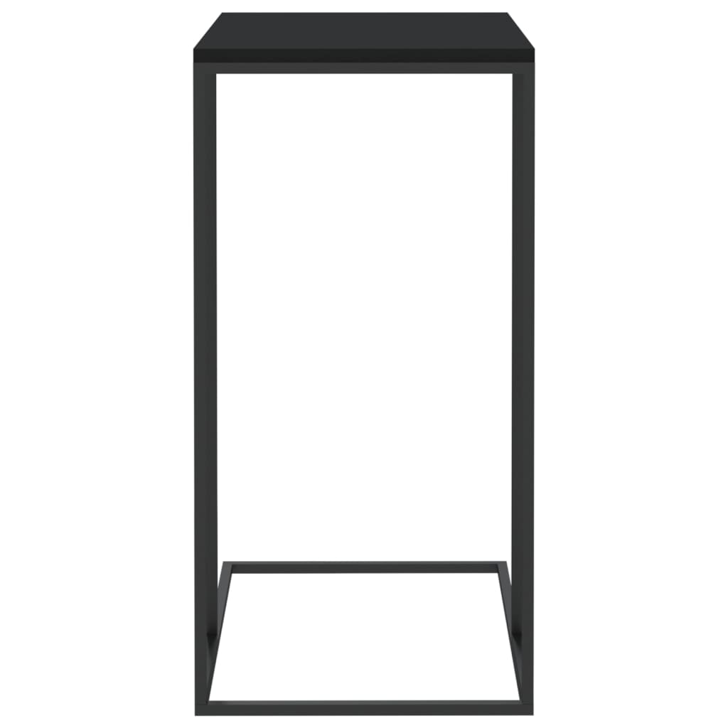 sidebord 40x30x59 cm konstrueret træ sort