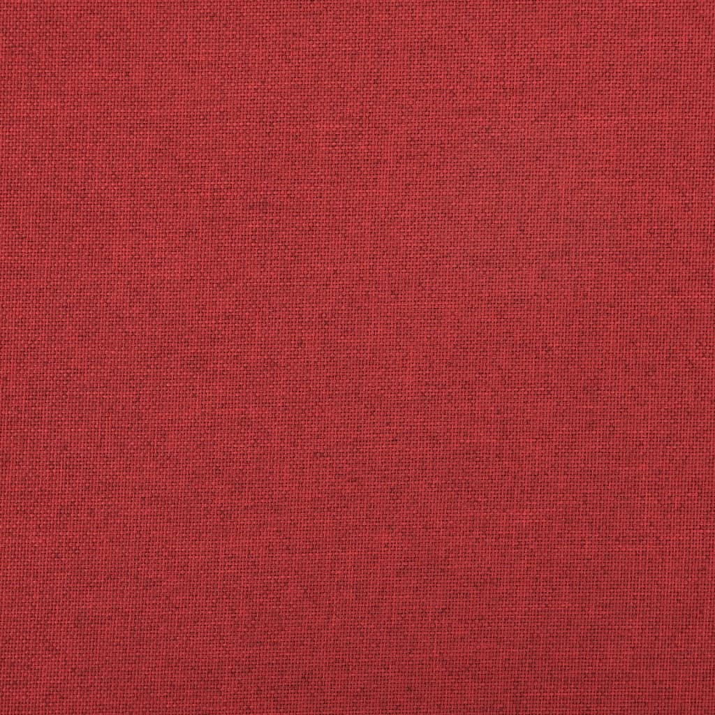foldbar puf kunstlærred vinrød