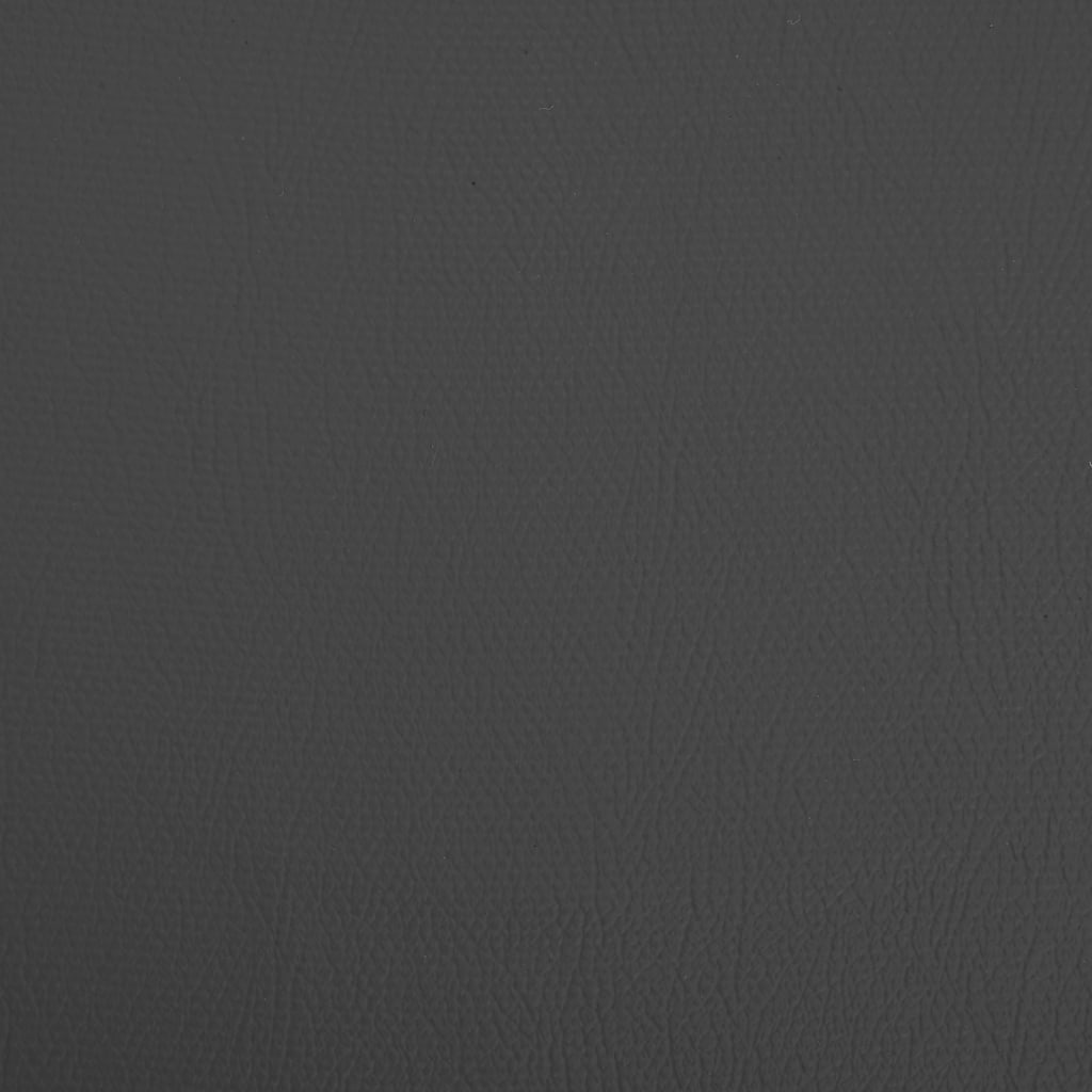 foldbar opbevaringspuf PVC grå