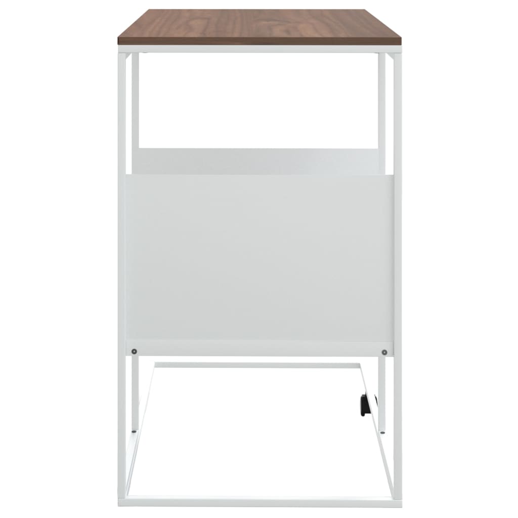sidebord 55x36x59,5 cm konstrueret træ hvid
