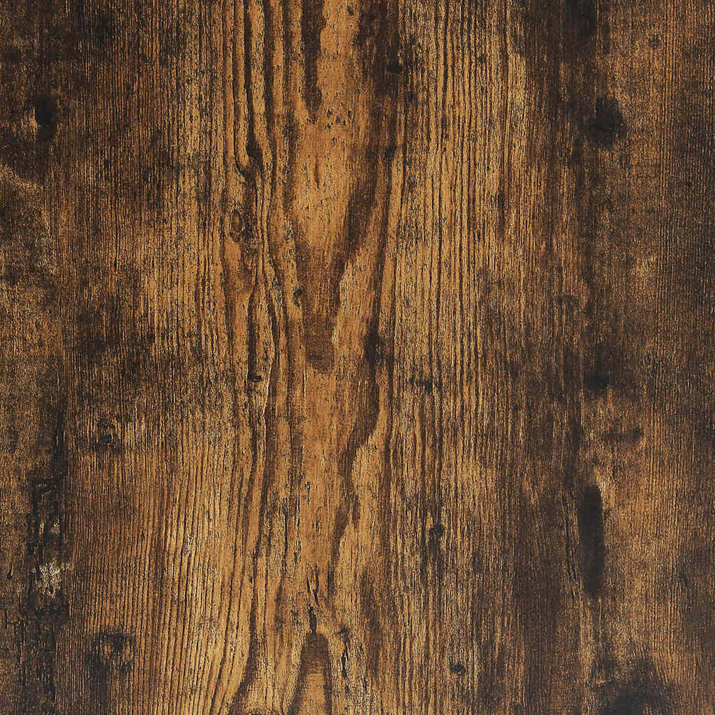 cd-reoler 2 stk. 21x16x93,5 cm konstrueret træ røget egetræ