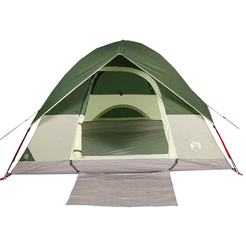 2-personers campingtelt vandtæt kuppel grøn