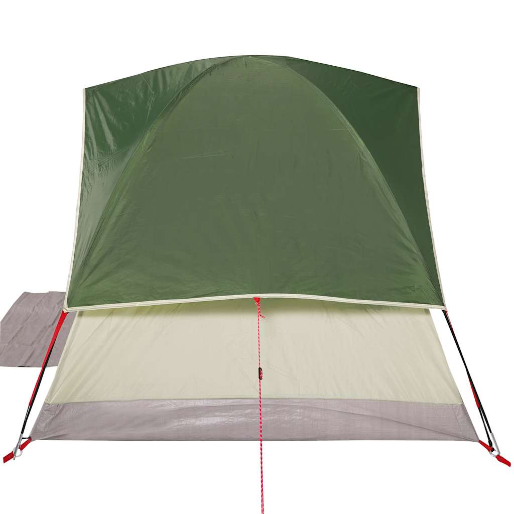 2-personers campingtelt vandtæt kuppel grøn