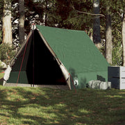 2-personers campingtelt A-stel vandtæt grøn