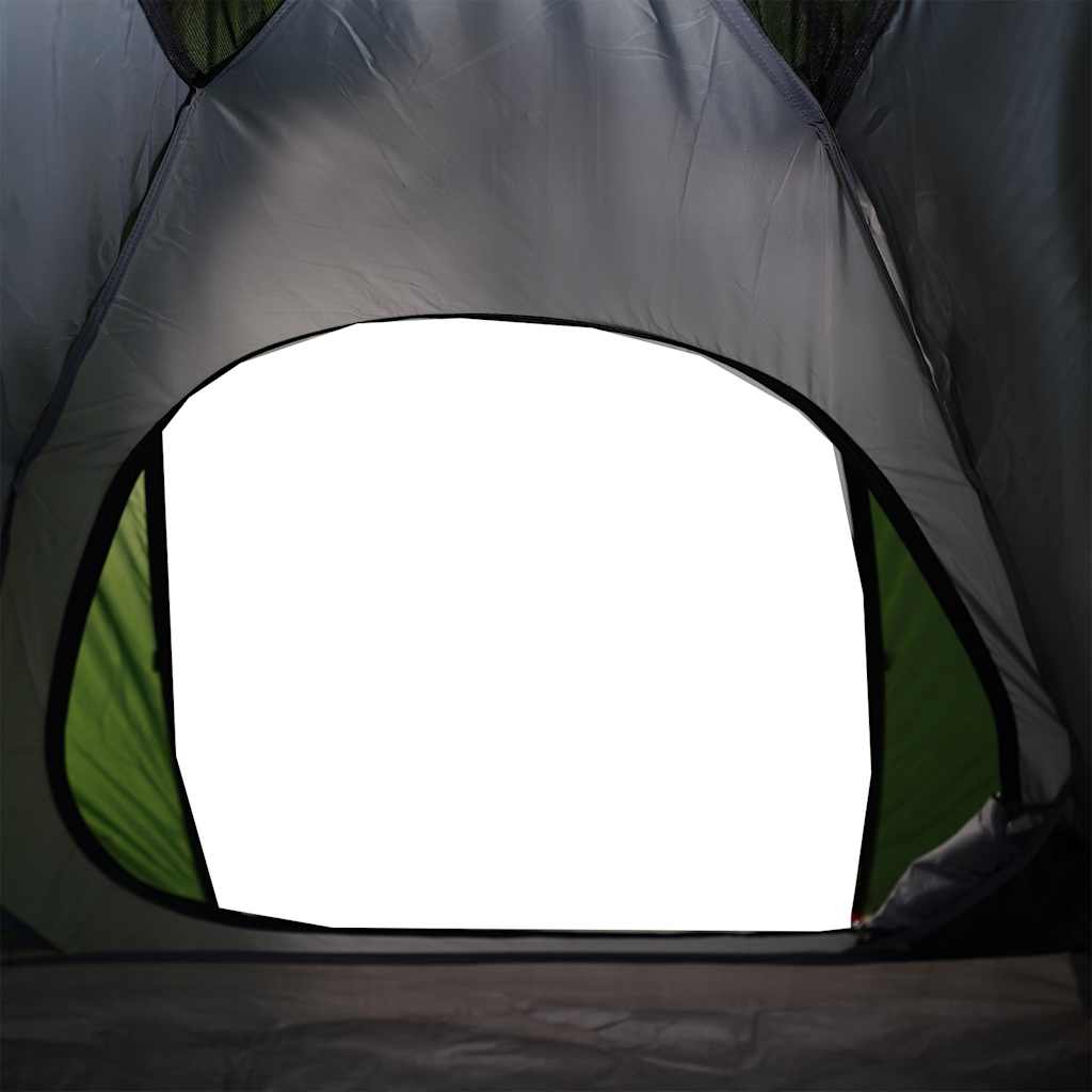 2-personers campingtelt vandtæt kuppel grøn