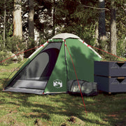 2-personers campingtelt vandtæt kuppel grøn