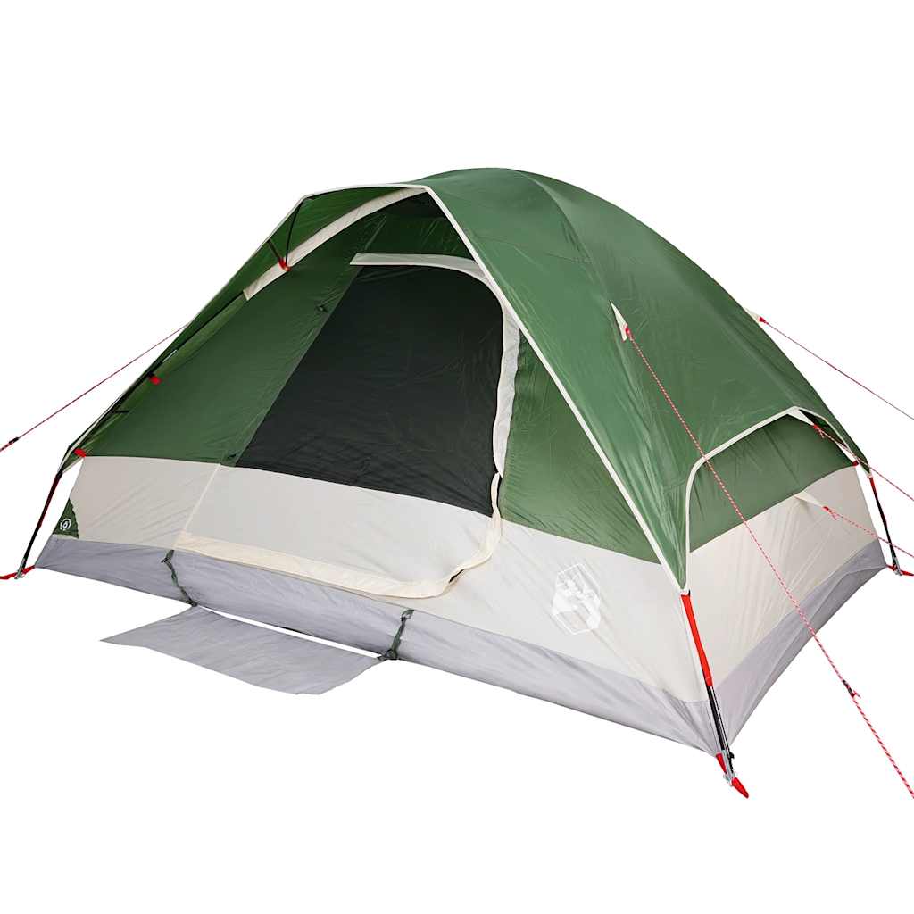 2-personers campingtelt vandtæt kuppel grøn