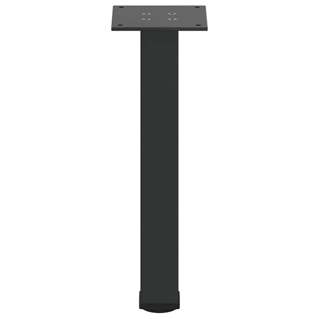 sofabordsben 4 stk. sort 30-32 cm stål
