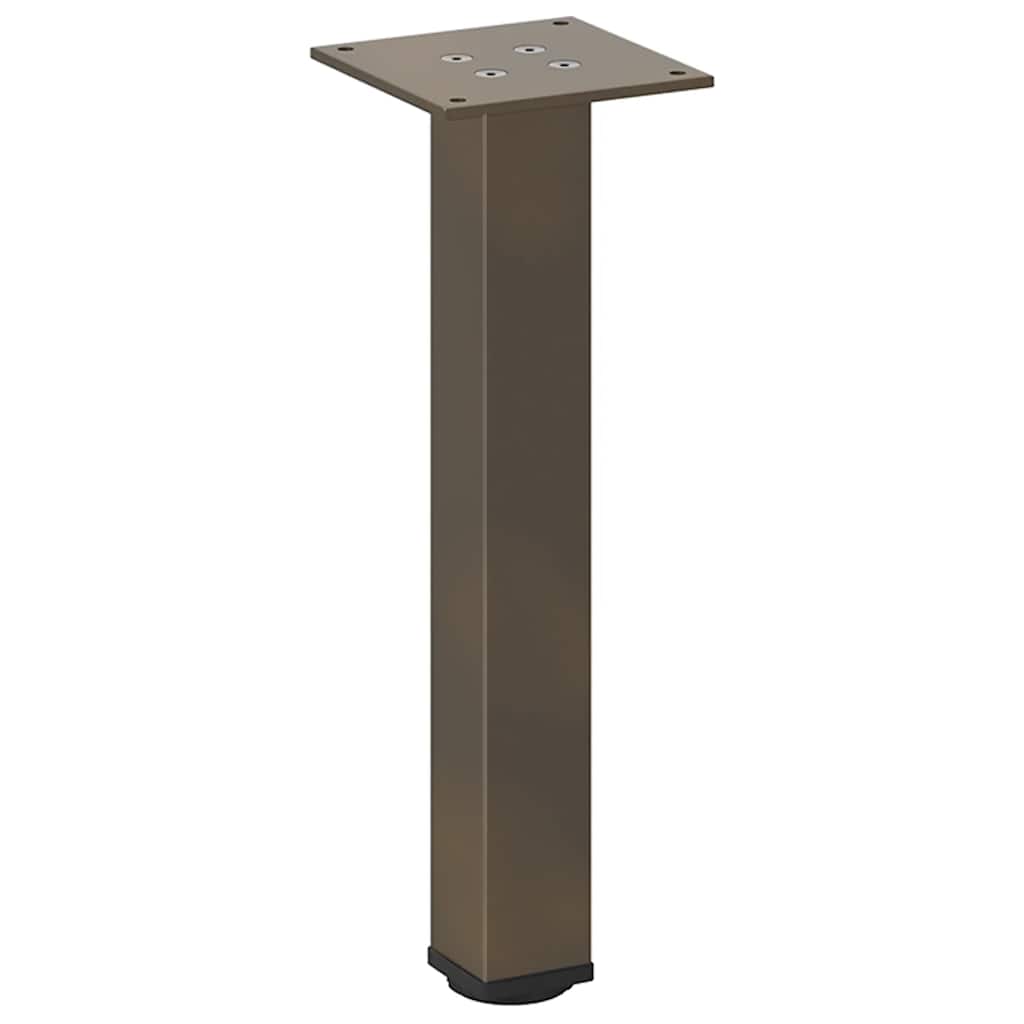 sofabordsben 4 stk. naturstål 30-32 cm stål