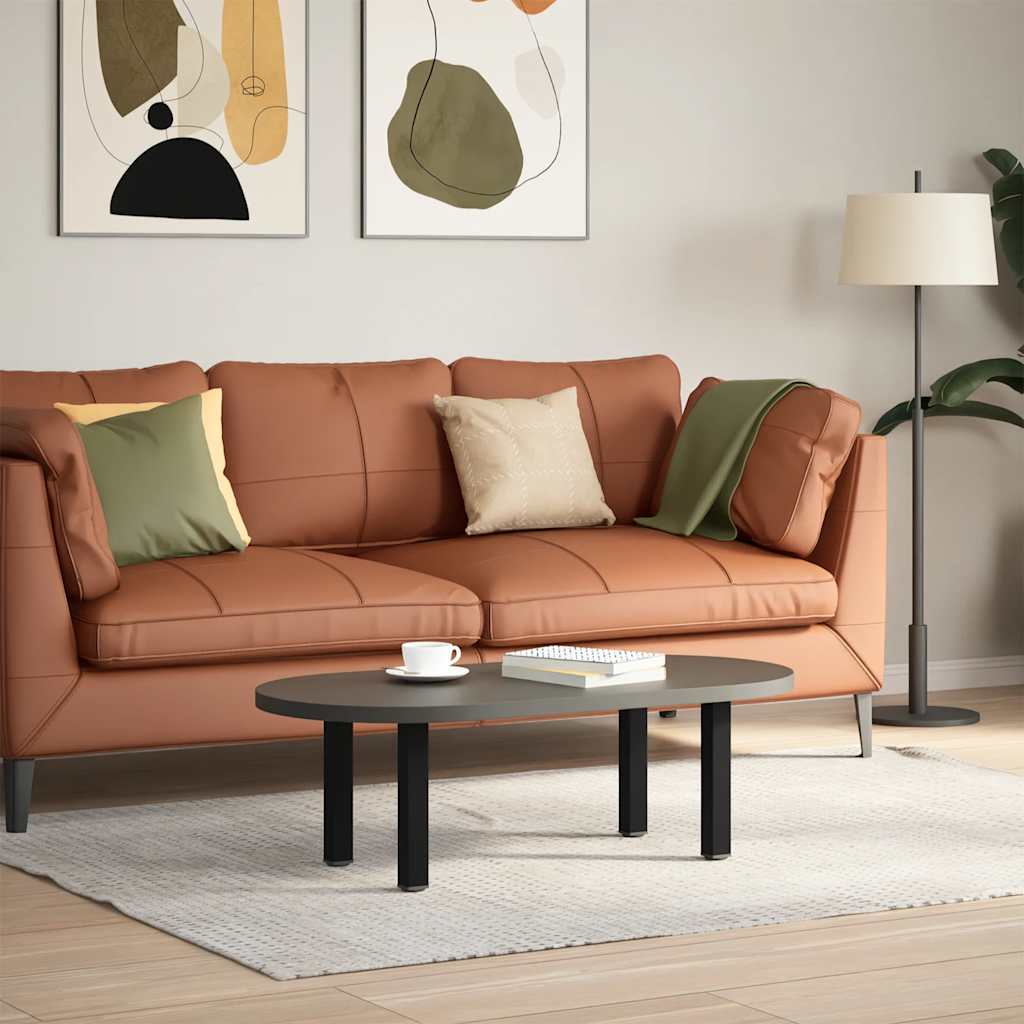 sofabordsben 4 stk. sort 42-44 cm stål