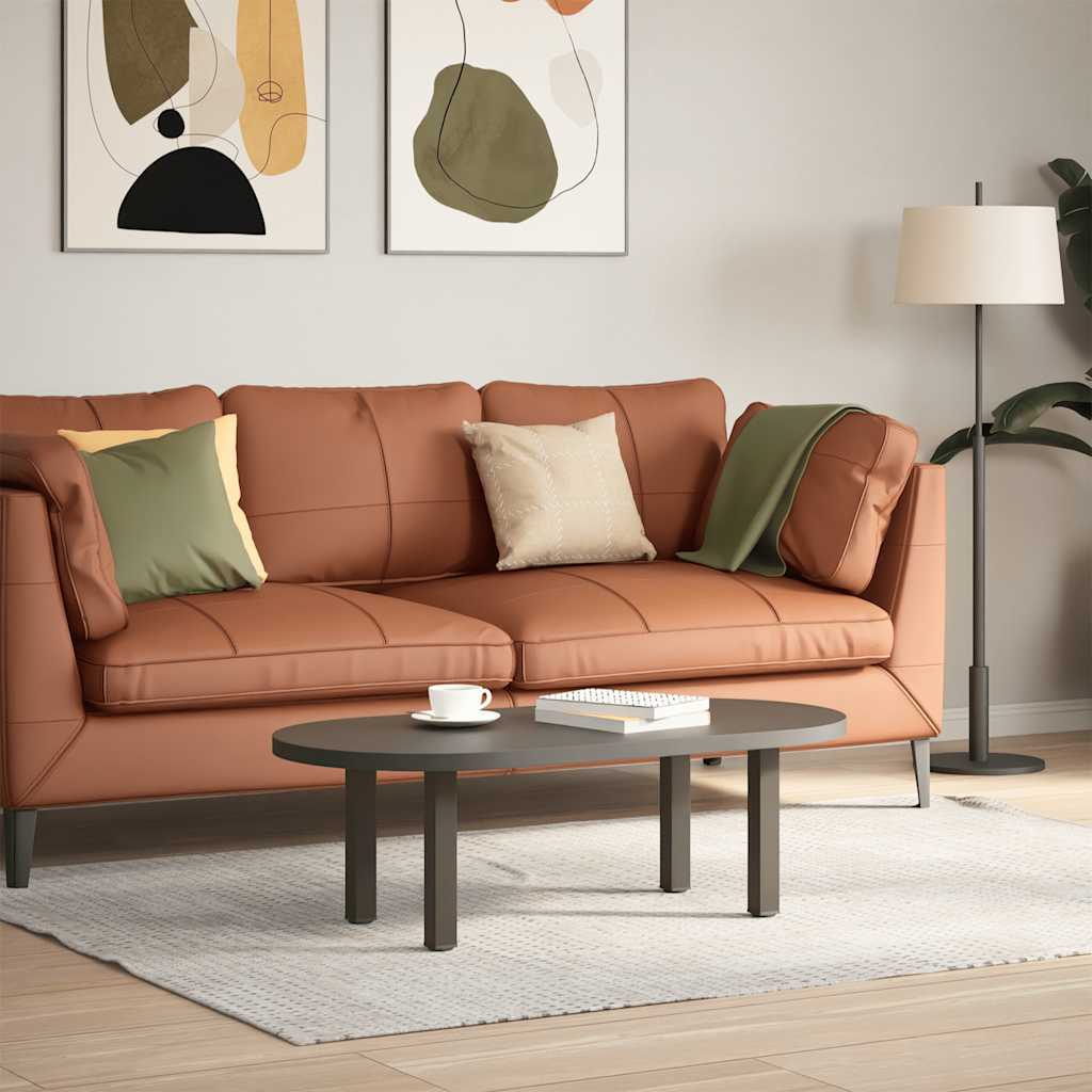 sofabordsben 4 stk. naturstål 42-44 cm stål
