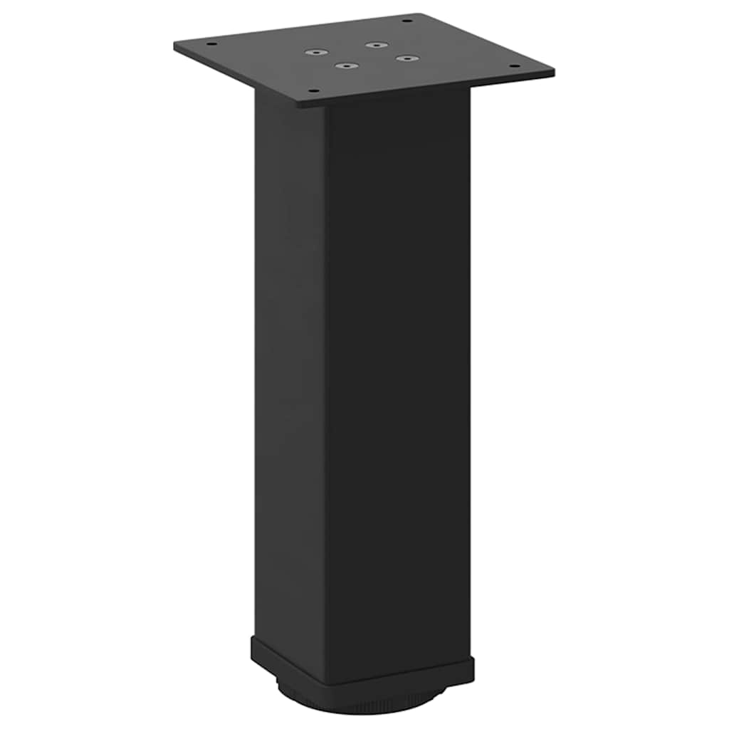 sofabordsben 4 stk. sort 30-32 cm stål
