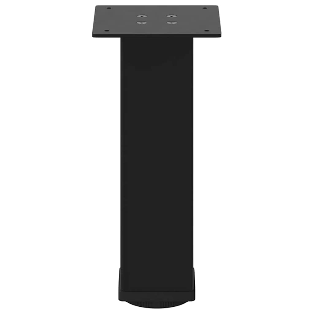 sofabordsben 4 stk. sort 30-32 cm stål