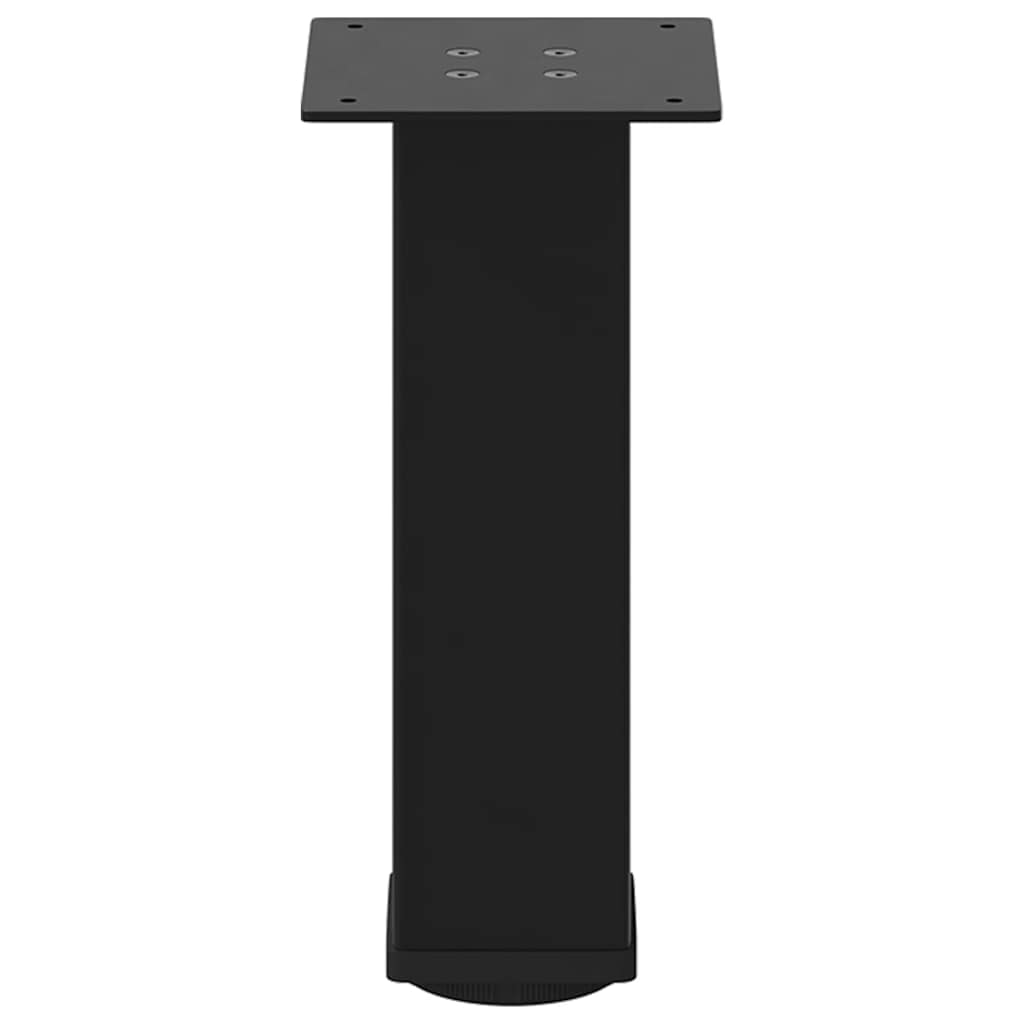 sofabordsben 4 stk. sort 30-32 cm stål
