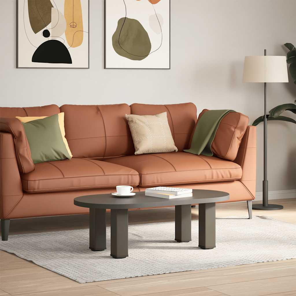 sofabordsben 4 stk. naturstål 42-44 cm stål