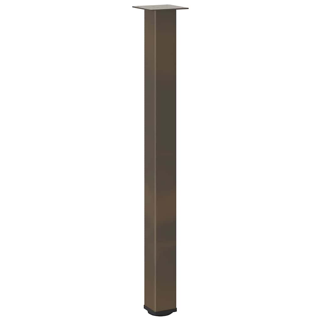 barbordsben 4 stk. naturstål 100-102 cm stål