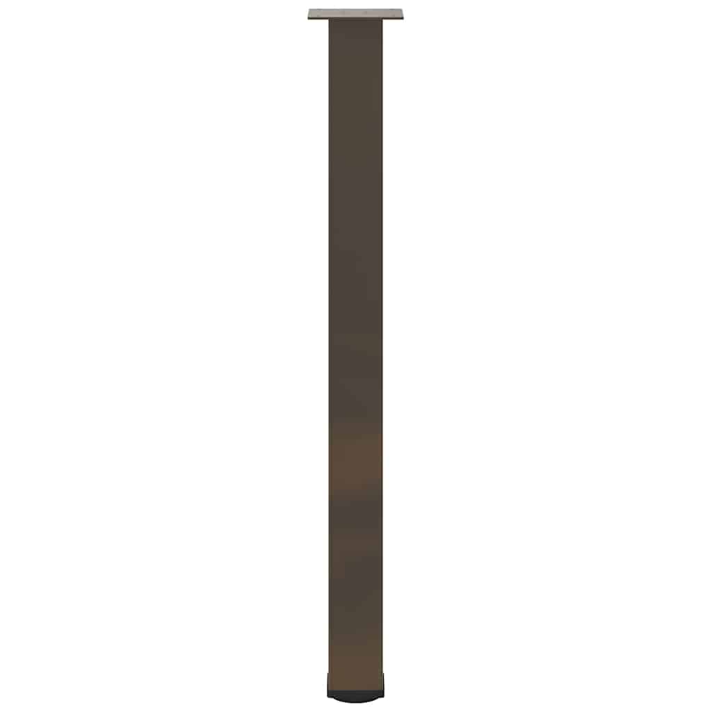 barbordsben 4 stk. naturstål 100-102 cm stål