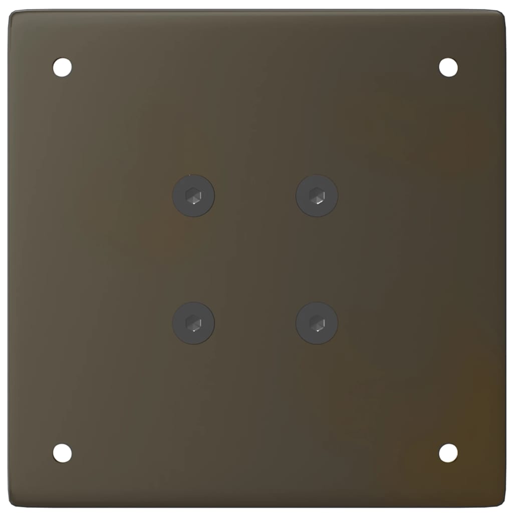 barbordsben 4 stk. naturstål 100-102 cm stål