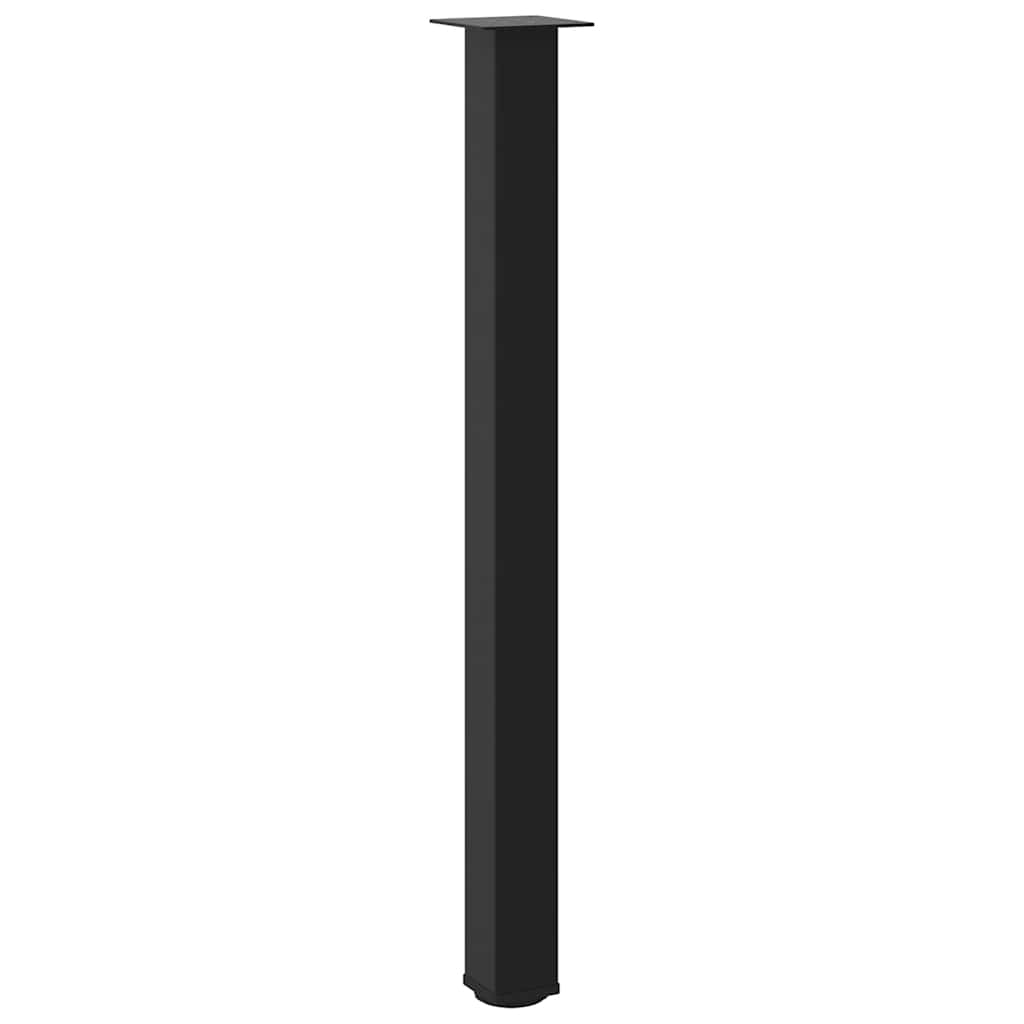 barbordsben 4 stk. sort 110-112 cm stål