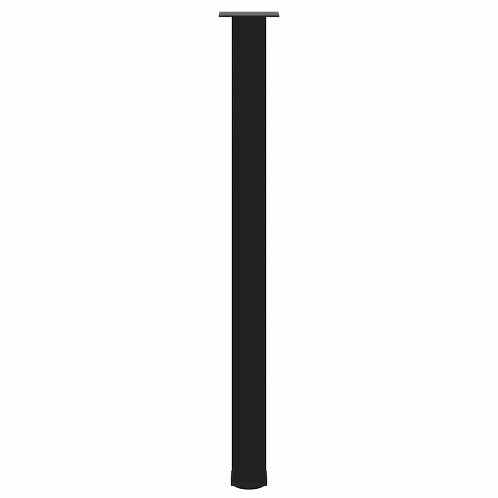 barbordsben 4 stk. sort 110-112 cm stål