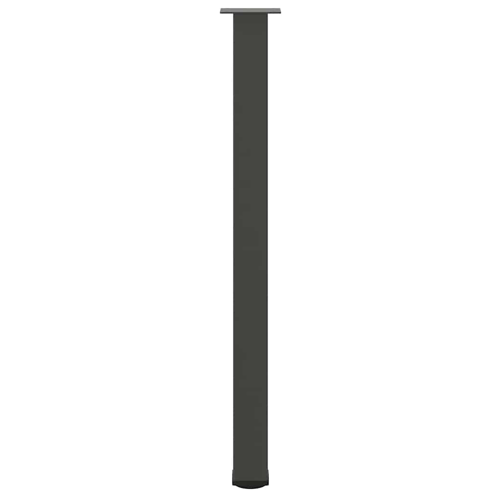 barbordsben 4 stk. antracit 110-112 cm stål