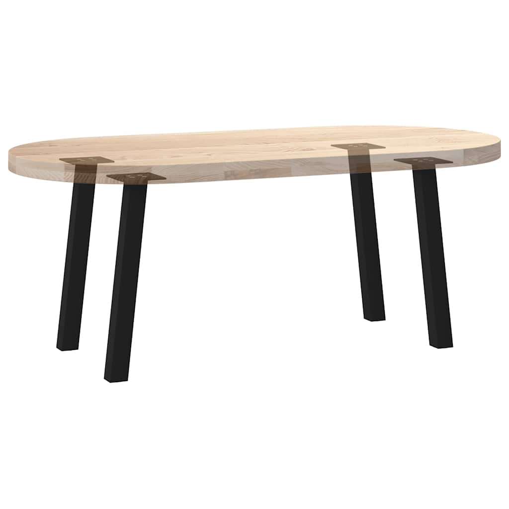 sofabordsben 4 stk. sort 30 cm stål