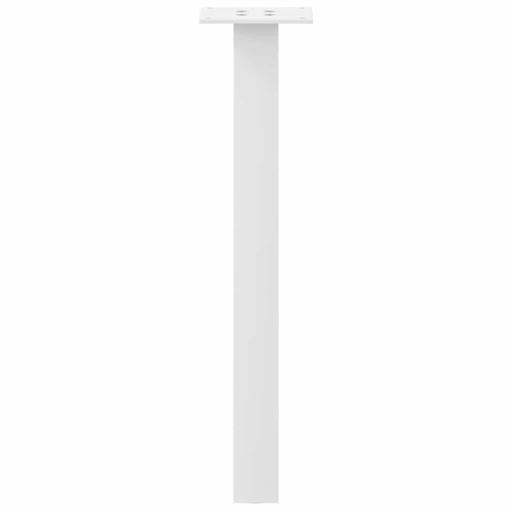 sofabordsben 4 stk. hvid 30 cm stål