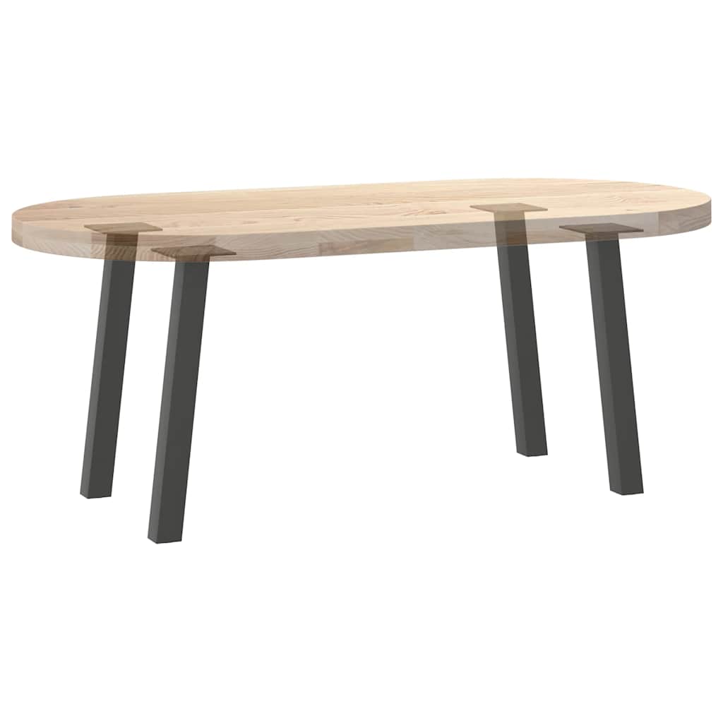 sofabordsben 4 stk. antracit 30 cm stål