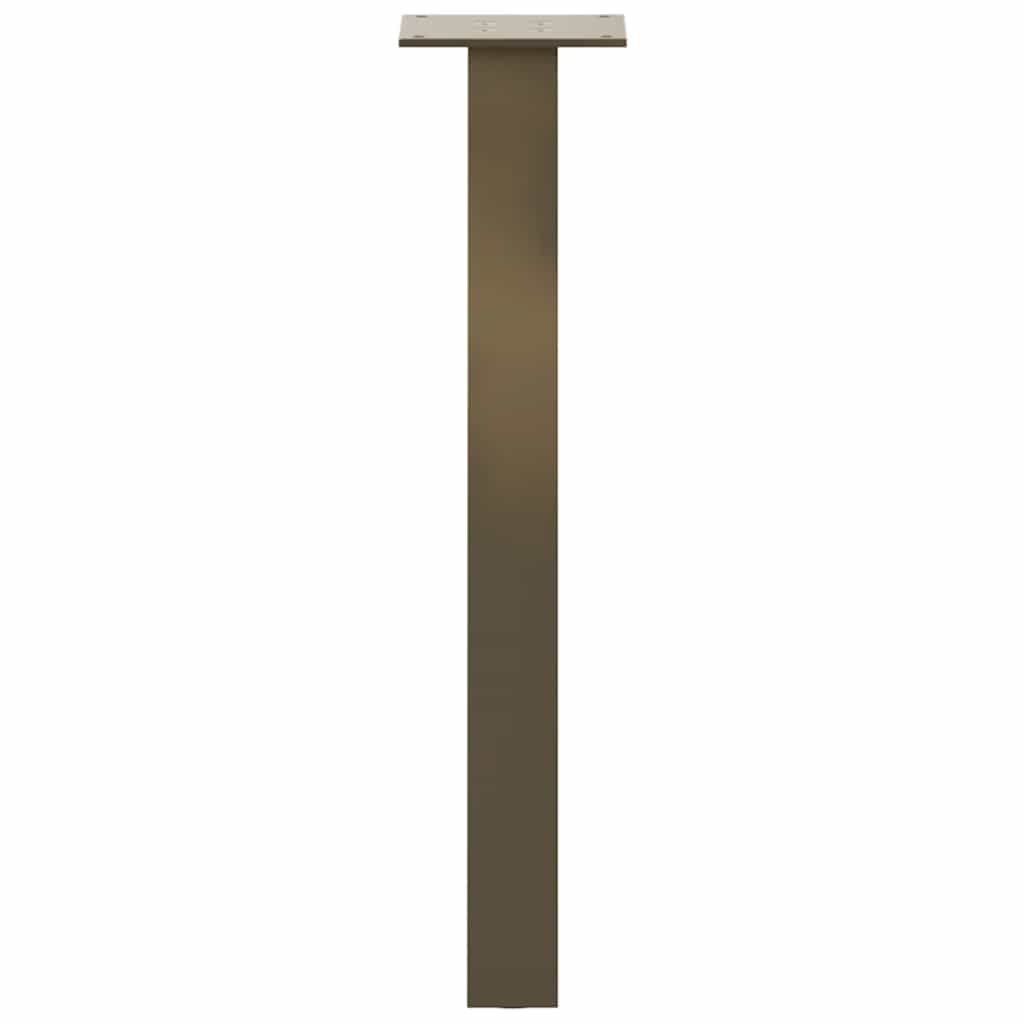sofabordsben 4 stk. naturstål 30 cm stål