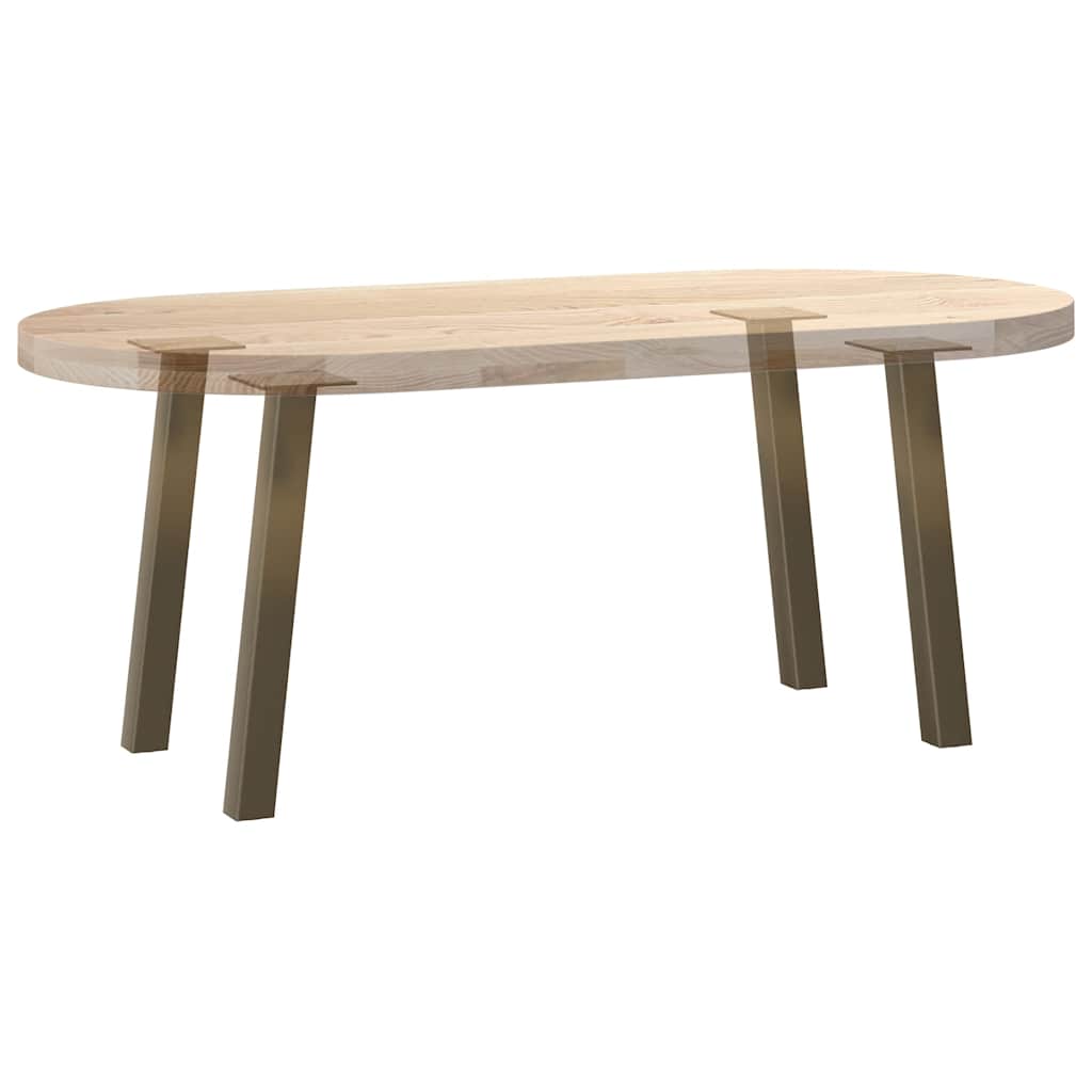 sofabordsben 4 stk. naturstål 30 cm stål