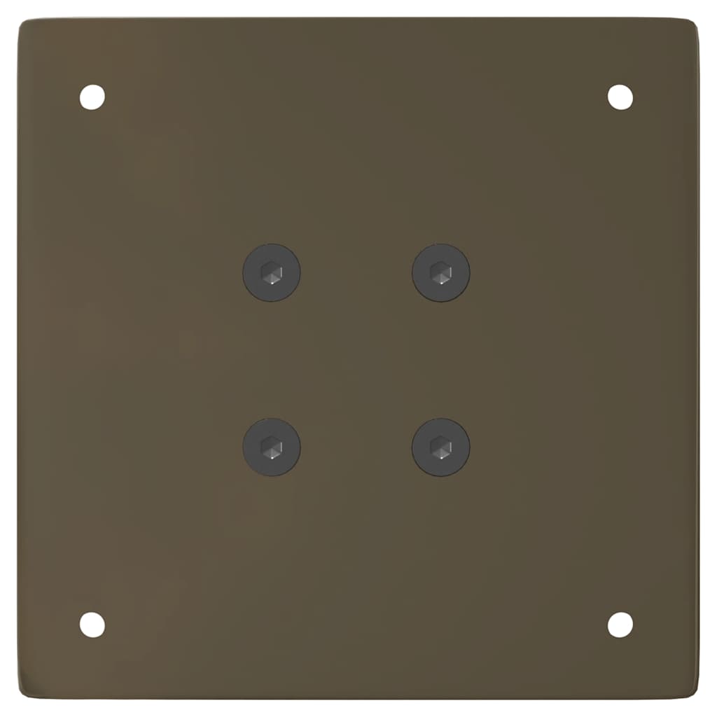 sofabordsben 4 stk. naturstål 42 cm stål