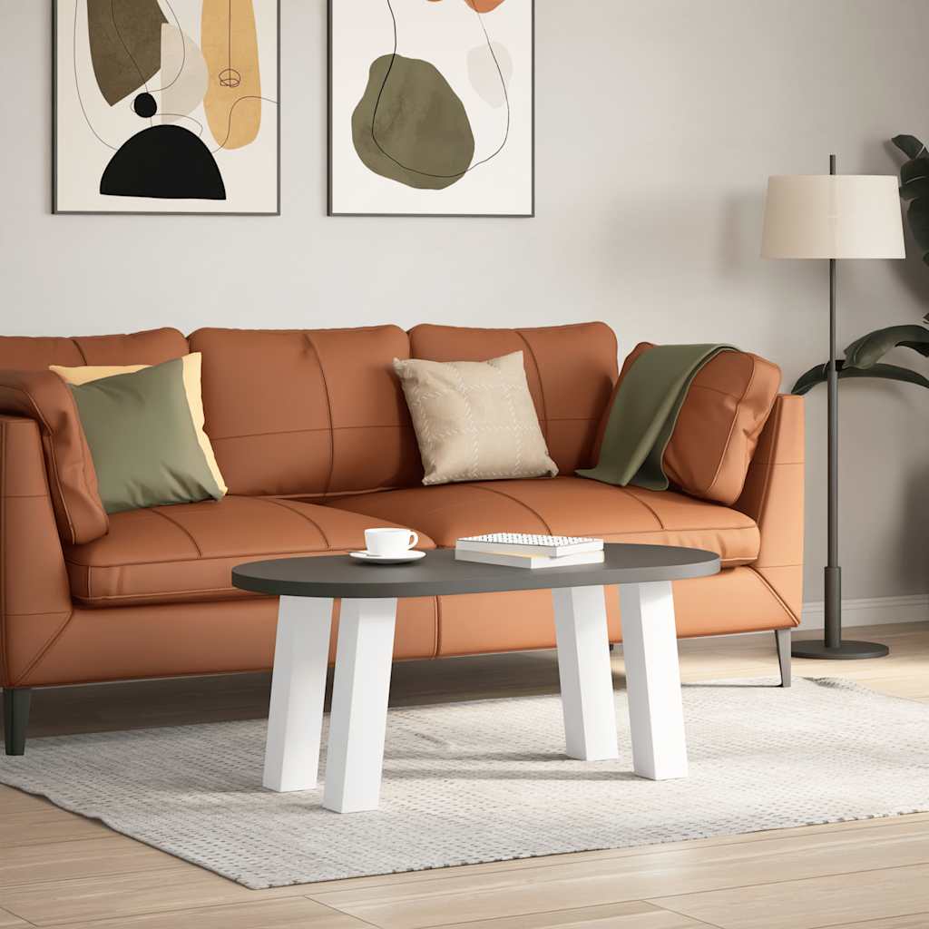 sofabordsben 4 stk. hvid 30 cm stål