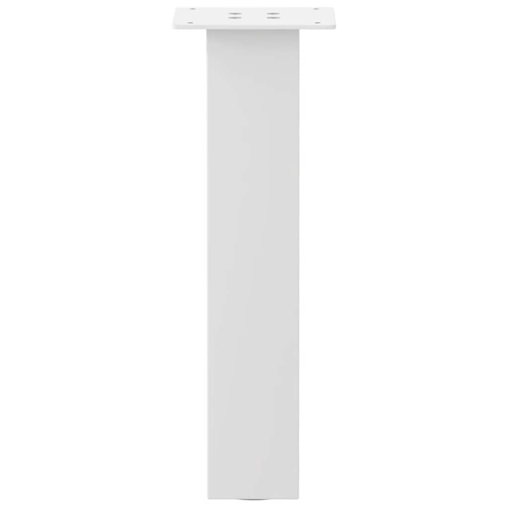 sofabordsben 4 stk. hvid 30 cm stål